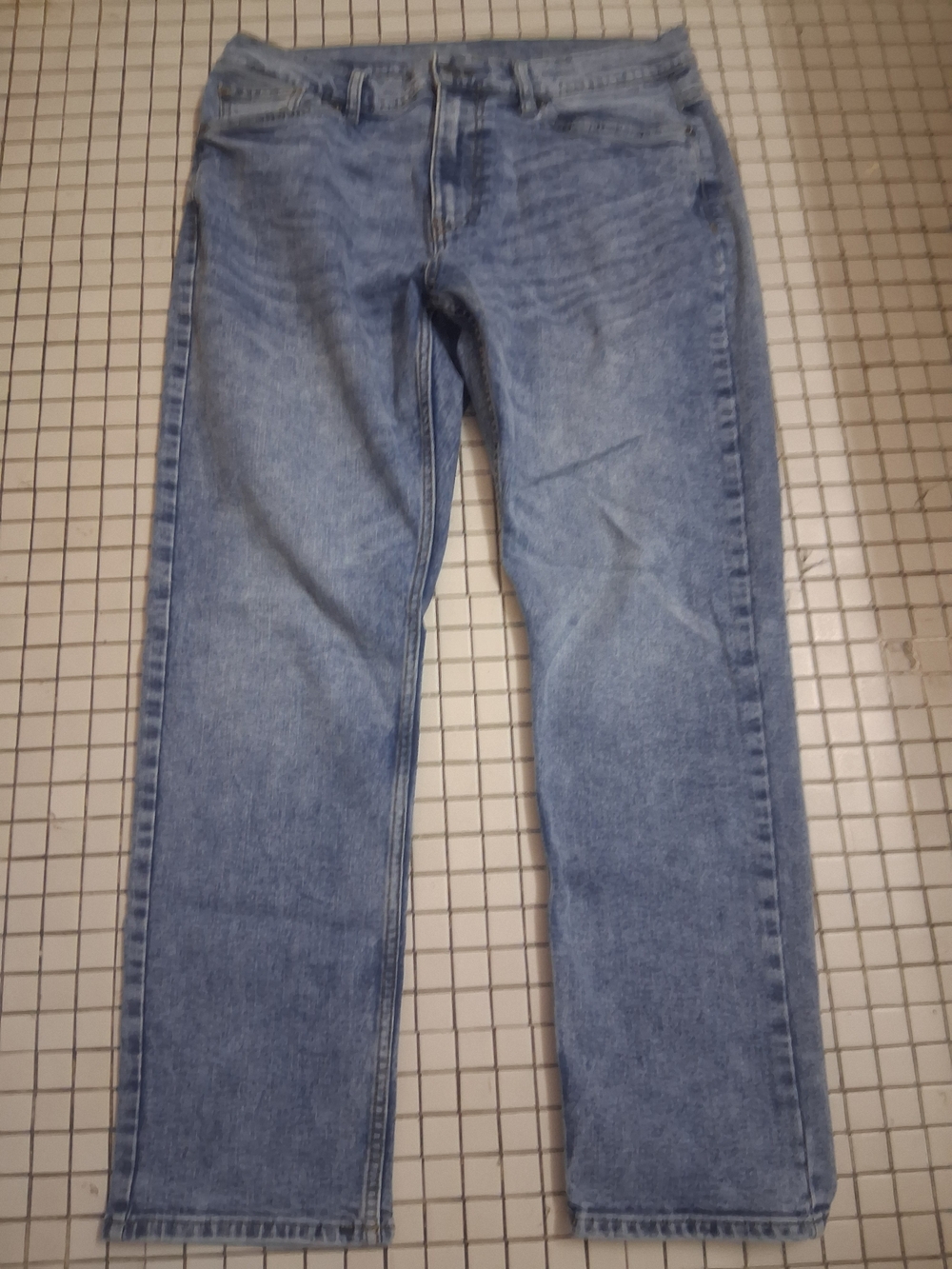 Falls Creek Light Blue Straight Leg Jeans